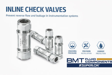 Check valves play a critical role in instrumentation reliability—this guide covers cracking pressure, installation best practices, and when to use fixed vs adjustable designs.