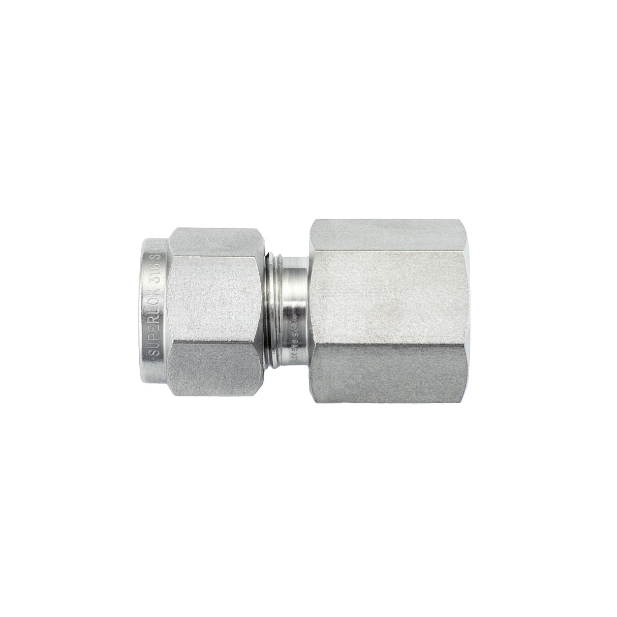 Female Connector - Straight - Tube x ISO/BSPP Metric (SFC-M)
