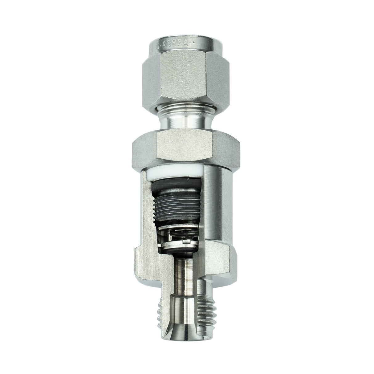 High Pressure Check Valve with Viton PTFE Seals