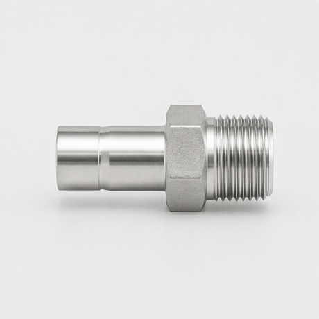 SMA - Tube Fitting Straight Male Adapter